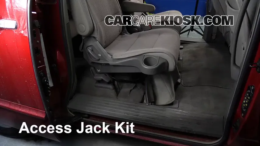 2007 Nissan Quest 3.5L V6 Jack Up Car